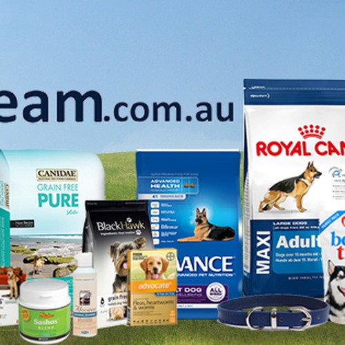 EASY facebook cover photo for an ONLINE PET STORE. Design by Grafikkstudio