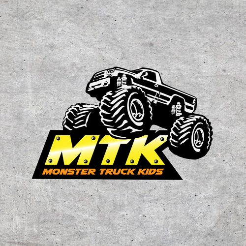 Logo needed for monster truck  channel and merchandise, concurso  Design de logotipos