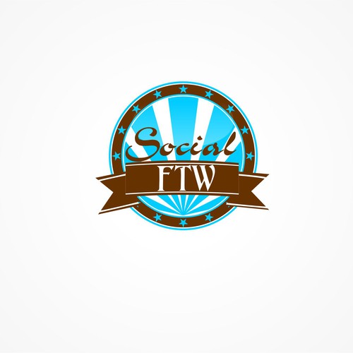 Create a brand identity for our new social media agency "Social FTW" Réalisé par m a r y