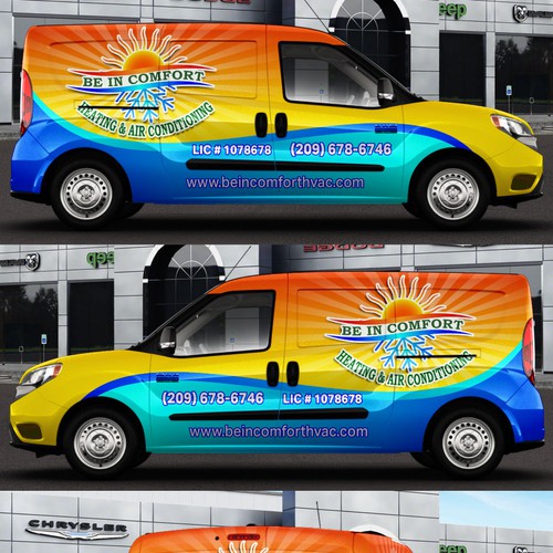 Car, truck or van wrap contest entry by LAXMI DESIGNHUB