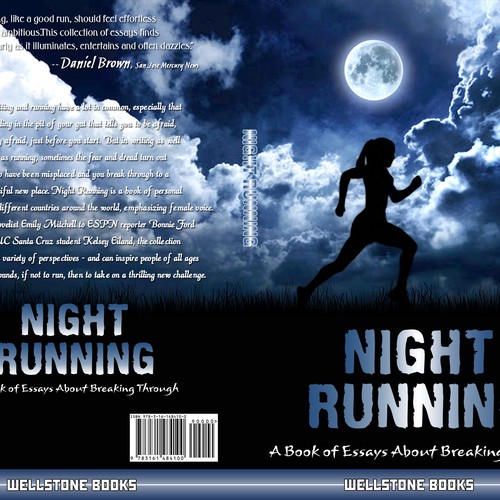 Night Running Book Cover Design by krisnaharry