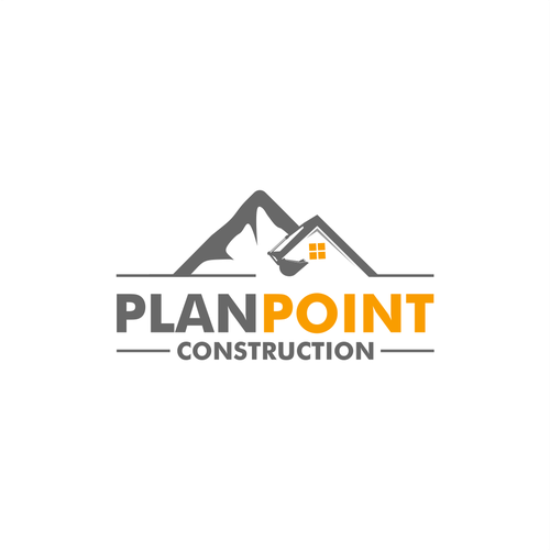 PlanPoint Construction Logo Needs A Remodel Design by sabarsubur