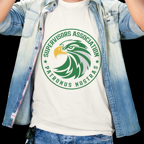 Border Patrol Supervisors Association Eagle Logo Design Design by Subroto_works