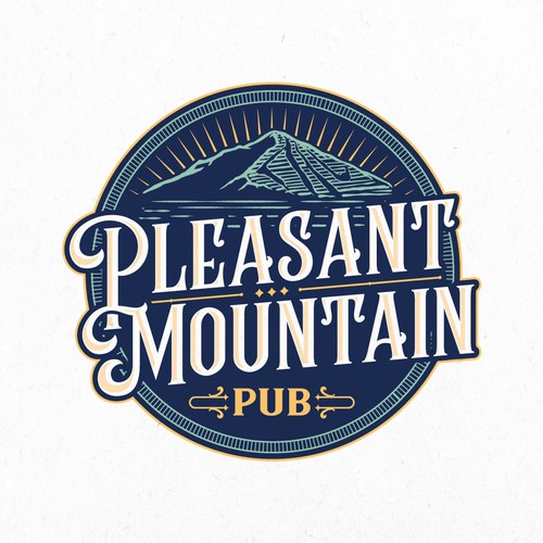 4 season-High end mountain pub on ski mountain and lake Design by AlarArtStudio™