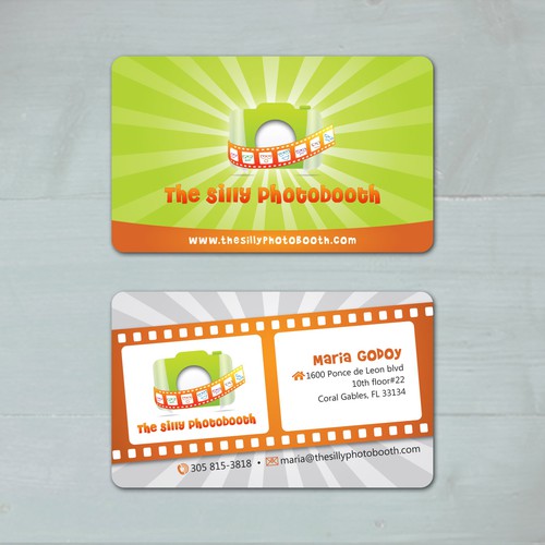 Help The Silly Photobooth with a new stationery Design by Tcmenk
