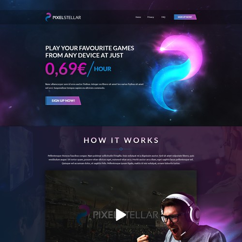 Futuristic Websites The Best Futuristic Web Design Ideas 99designs