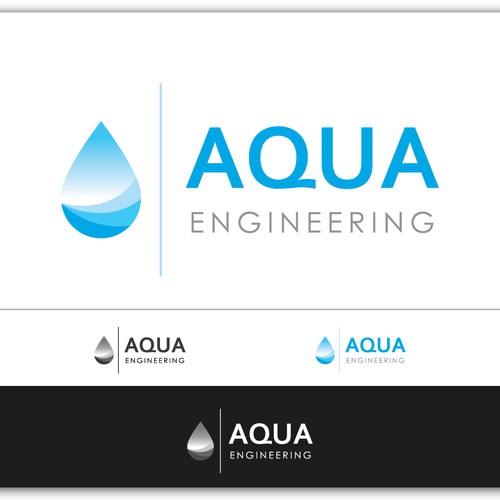 New logo wanted for AQUA Engineering Design réalisé par PapaRaja