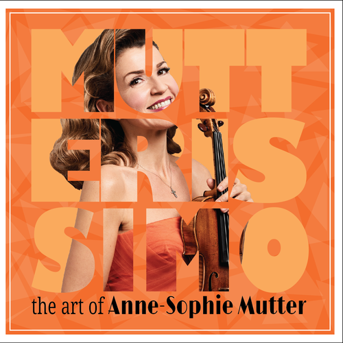 Illustrate the cover for Anne Sophie Mutter’s new album Diseño de brunovinhas