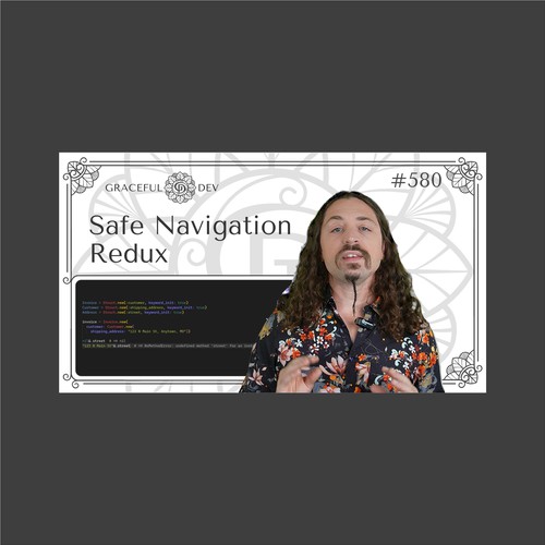 Video (YouTube etc.) Thumbnail Template for Software Development Screencast Episodes Design by ghandy ginanjar