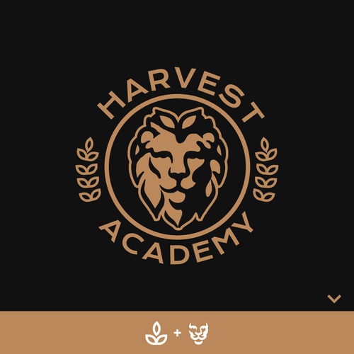 Harvest Academy Lions Mascot Design by josta