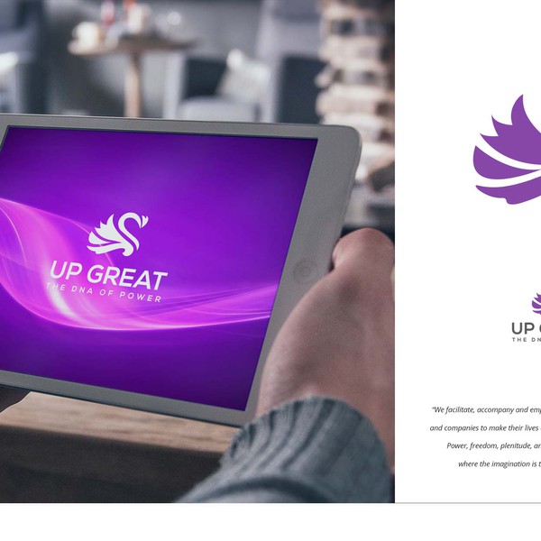 Design by S.Arsalan.Ali titled "Abstract art of Swan"