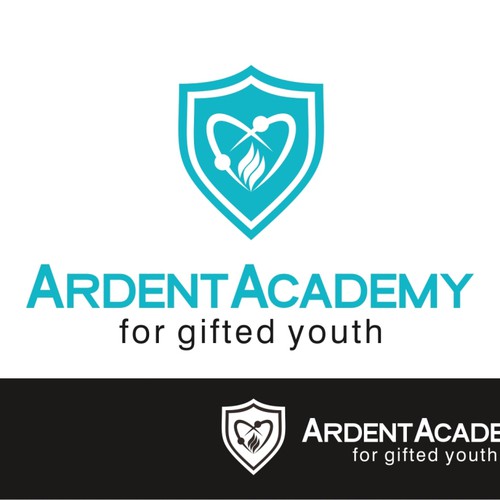 Create a new logo for Ardent Academy, a K-12 STEM education startup (science, technology, engineering and math) Diseño de slamjret