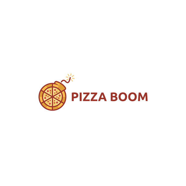 Design by vectronic® titled "PIZZA BOOM"