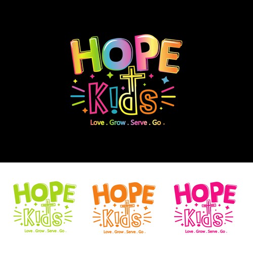 We need a fun, unique logo to launch our new kids church ministry! Design réalisé par Bila Designs