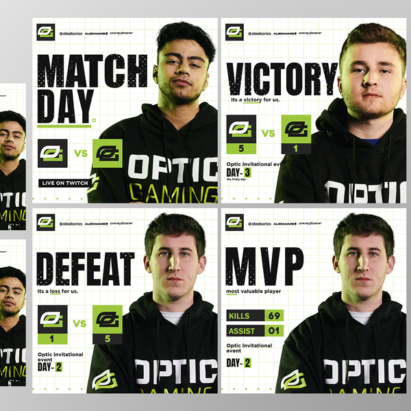 Design by King.Graphics titled "Esports Social Media"