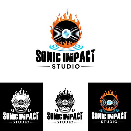 "Looking for a explosive logo that will make a Sonic Impact for a Recording Studio!" Design by PAIJO PETHEL