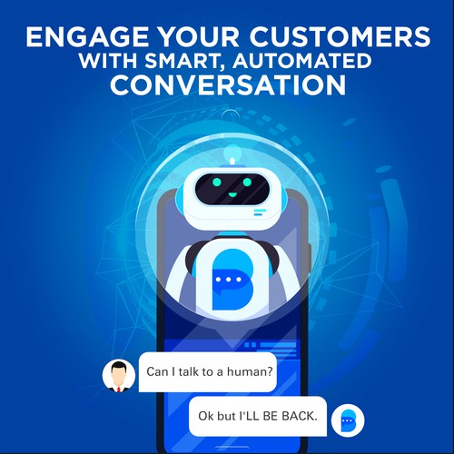 Banner for AI Chatbot Company Design by GrApHiC cReAtIoN™