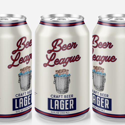 Design Re-design sports themed craft lager to appeal to today's beer consumers di Windmill Designer™