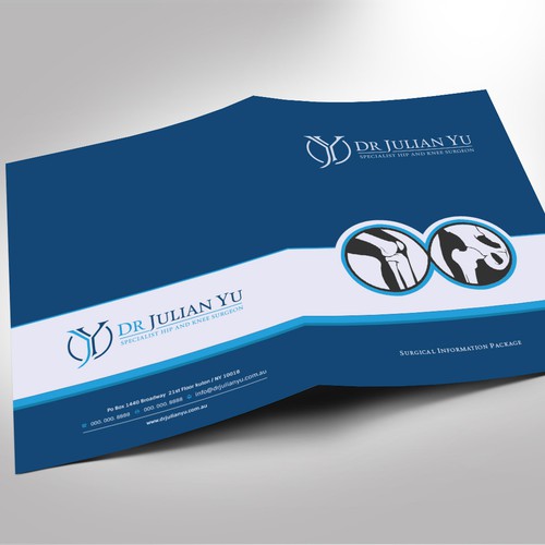 Create a Dynamic A4 Presentation Folder for My Patients by Sydney
