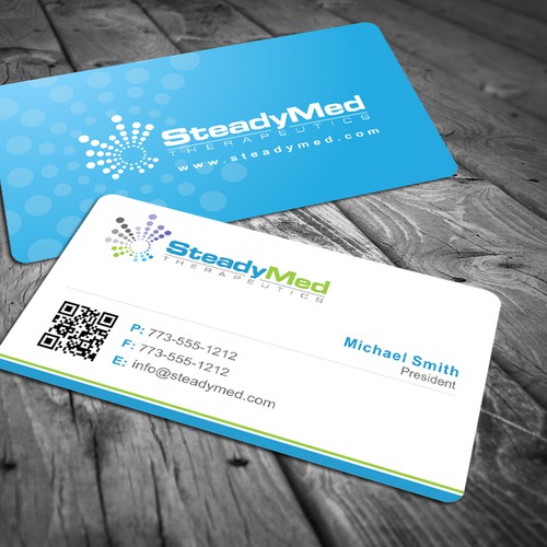 stationery for SteadyMed Therapeutics Design por rikiraH
