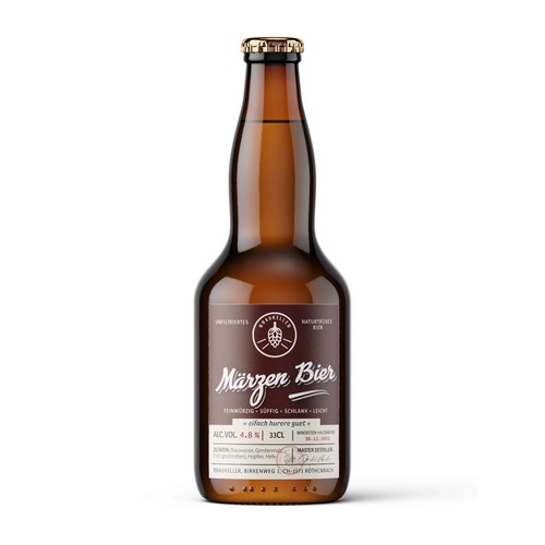 Microbrauerei: Bierflasche sucht Etikettendesign Design by Krasi Miletieva