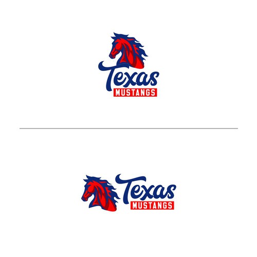 Texas Mustangs Design by dbijak