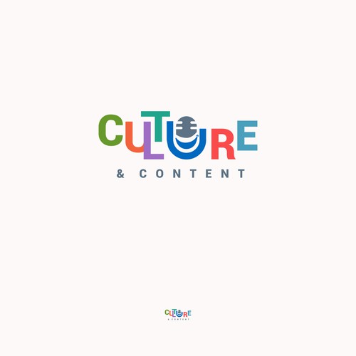 Podcast Logo for a Fun Business Podcast Intersecting Company Culture & Marketing Design by Owlman Creatives