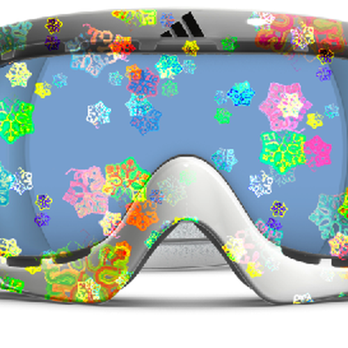 Design adidas goggles for Winter Olympics Design by AmyLJac