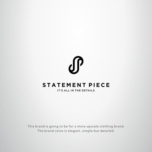 Design a logo for the clothing brand "Statement Piece". It's all in the details. Design by Vanza™