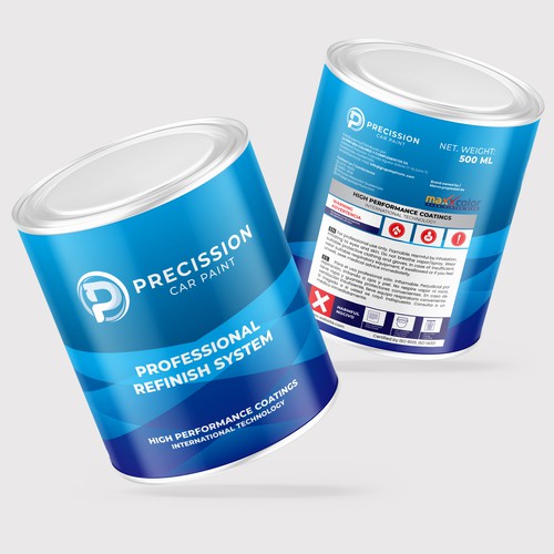 Label for Professional Automotive Refinish Products-ontwerp door binggo™