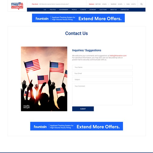 Wordpress Design for Political Blog Design by sl99