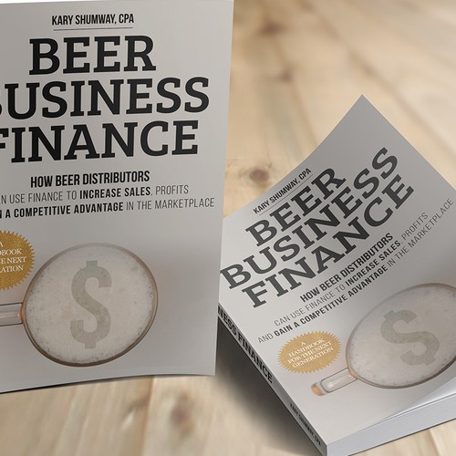 Design an award-winning book cover for the beer business Design by Ciusan