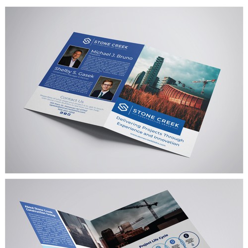 Brochure for Construction Company Design von ahmed.jubayer140