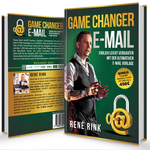 New E-Mail Marketing Best-Seller Books news #1 Cover Design by Lizaa