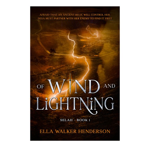 Fantasy book cover design Design by Anastasia Brenych