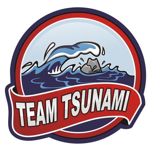 Create the next logo for Team Tsunami Design by GrapplerArts