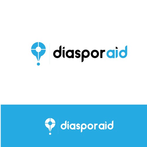 Design a powerful logo for diasporaid, an impact-oriented network/platform for expats Design by JosephA