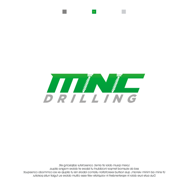 Design by Oentong_Soeropati titled "create logo design for MNC Drilling"