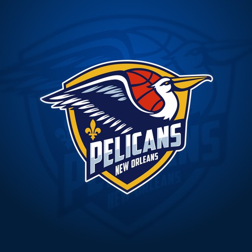 99designs community contest: Help brand the New Orleans Pelicans!! Diseño de DSKY