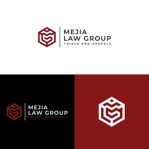 Modern, sleek law firm logo and branding Design by abdo4design