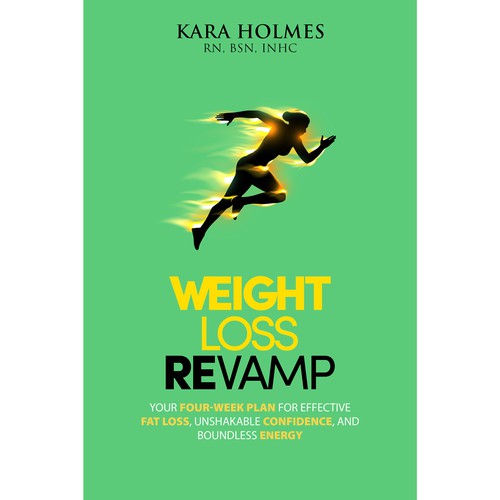 Design an eye-grabbing, compelling cover for a book on lasting weight loss Design by Aaniyah.ahmed