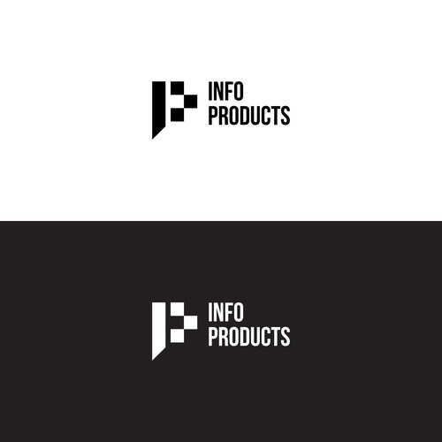 InfoProducts.com - Logo & Branding Design by rayhanabir ™