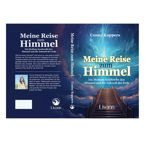 Cover for spiritual book My Journey to Heaven Design by Cover_Design_Expert