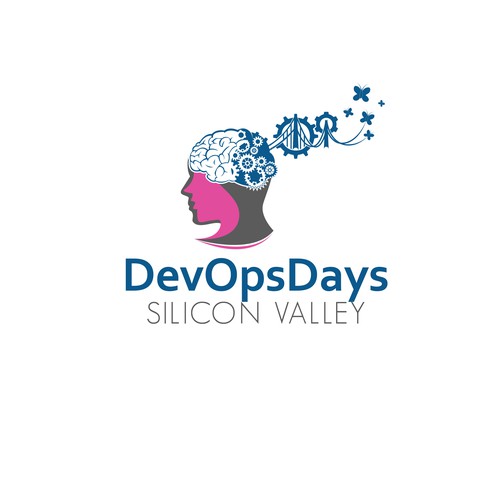 Creating a themed logo for DevOpsDays Silicon Valley デザイン by Flame - قبس