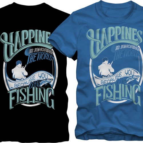 Create fishing and hunting t shirt design for you by Selinabd