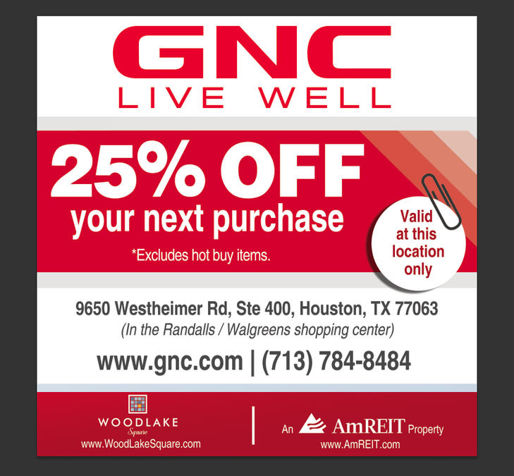 Create an ad for GNC | Postcard, flyer or print contest