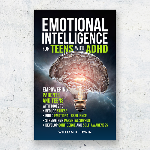E-Book Cover Design for an Optimistic approach to addressing ADHD Design by DemokooDesign