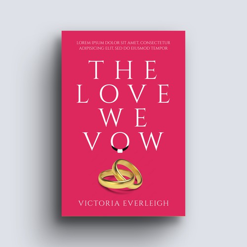 Designs Cover for book on the struggles to love, and find