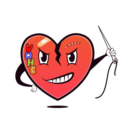 Broken Heart logo Réalisé par VBK Studio