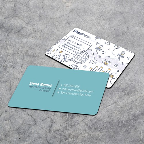 Business Card For A Digital Marketing Consultant Business Card Contest 99designs